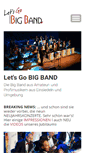 Mobile Screenshot of letsgobigband.ch