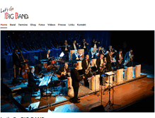 Tablet Screenshot of letsgobigband.ch